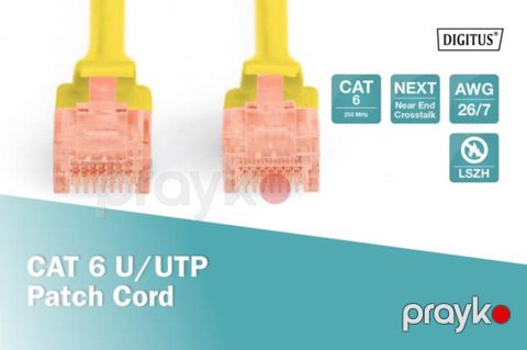 Digitus DK-1617-030 Cat 6 Utp 3 mt Patch Cord — Bakı