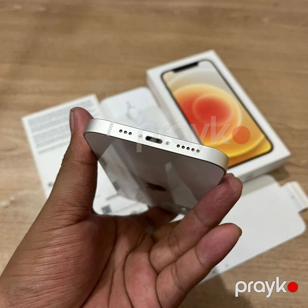 IPhone 12, 128 GB, Ağ, Zəmanət, Kredit, Simsiz şarj — Apple iPhone, Bakı (4)