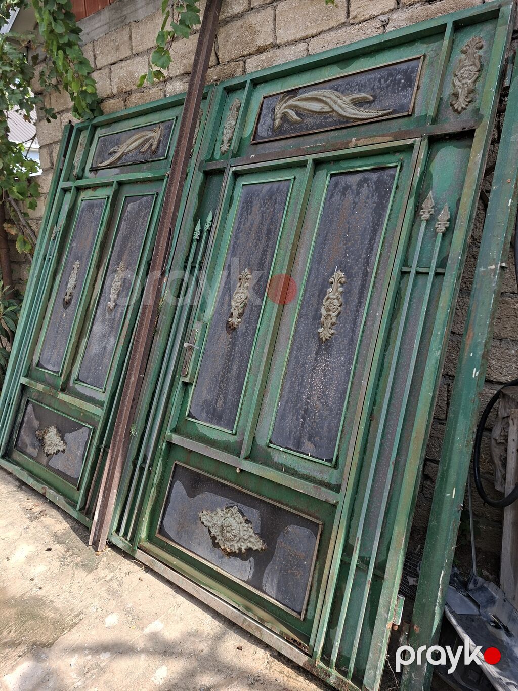 3ÜN 2.50 ƏLA Vəziyyətdə Metall darvaza dəsti - Material: tam metal — Pəncərələr, qapılar, balkonlar, Mehdiabad (3)