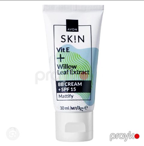 BB Krem Avon SK N Mattify E vitamini və söyüd yarpağı ekstraktı ilə, Exstra Light, 30 ml — Bakı