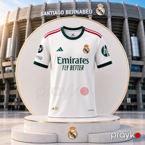 Futbolka Bouveh M Futbol Rəngbərəng Real Madrid yeni sezon — Bakı