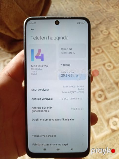 Xiaomi 12 Pro, 64 GB, rəng - Ağ, Barmaq izi — Bakı