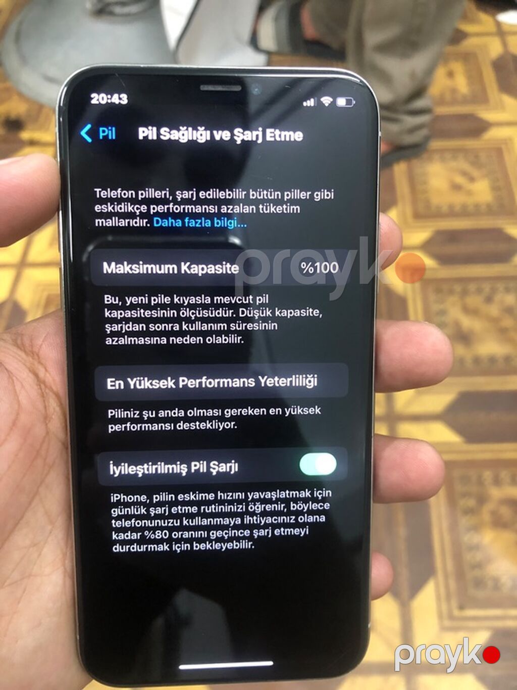 IPhone X, 64 GB, Ağ, Simsiz şarj — Apple iPhone, Digah (6)