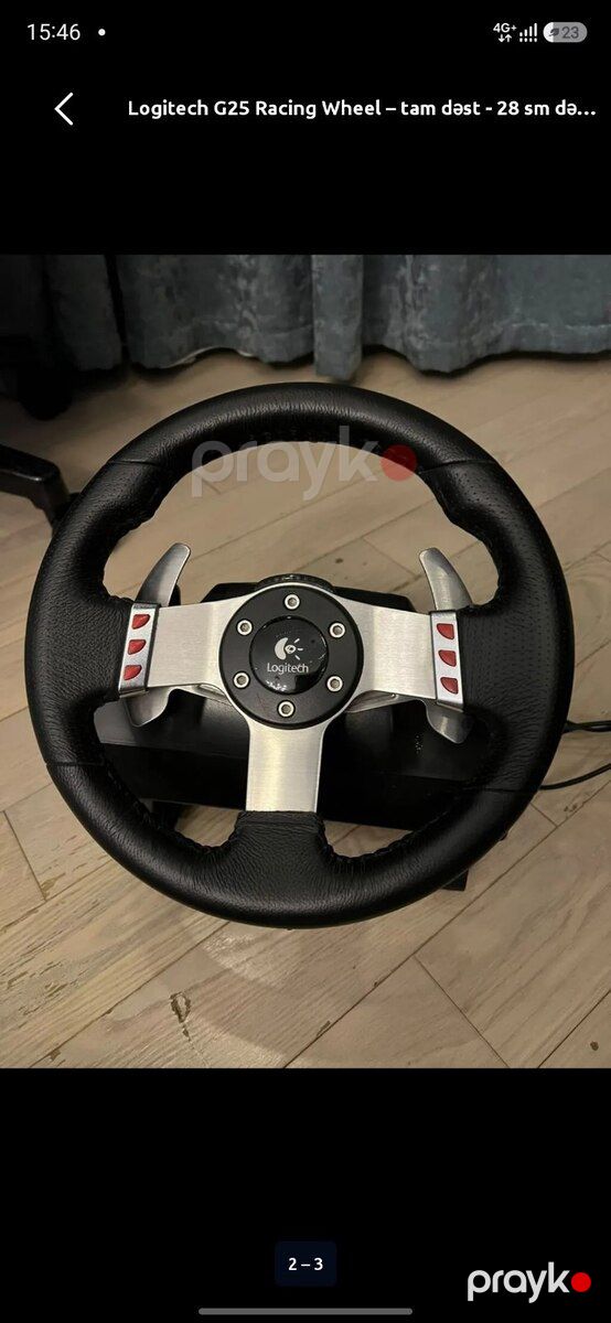 Logitech g27 — Oyunlar, konsollər və proqramlar, Bakı (2)