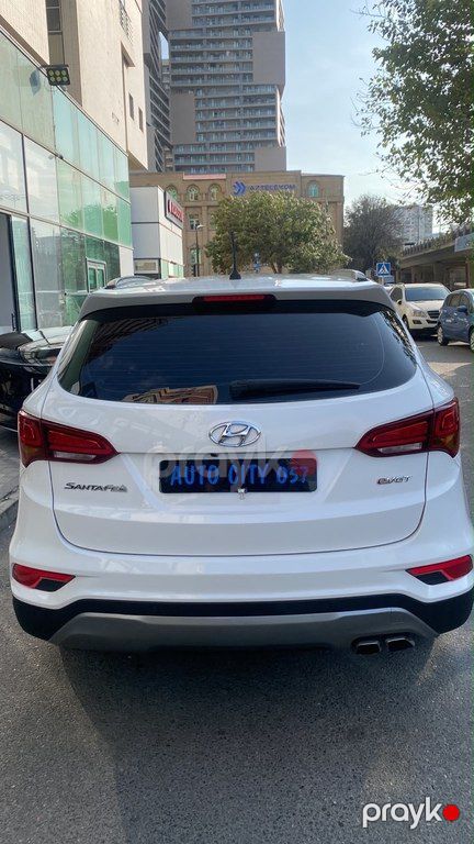 Hyundai Santa Fe, 2.0 L, 2015 il, 205 000 km — Avtomobillər, Bakı (6)
