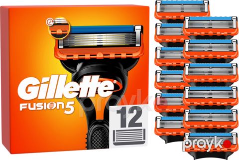 Dəyişdirilə bilən kasetlər Gillette Fusion 5, 12 əd — Bakı