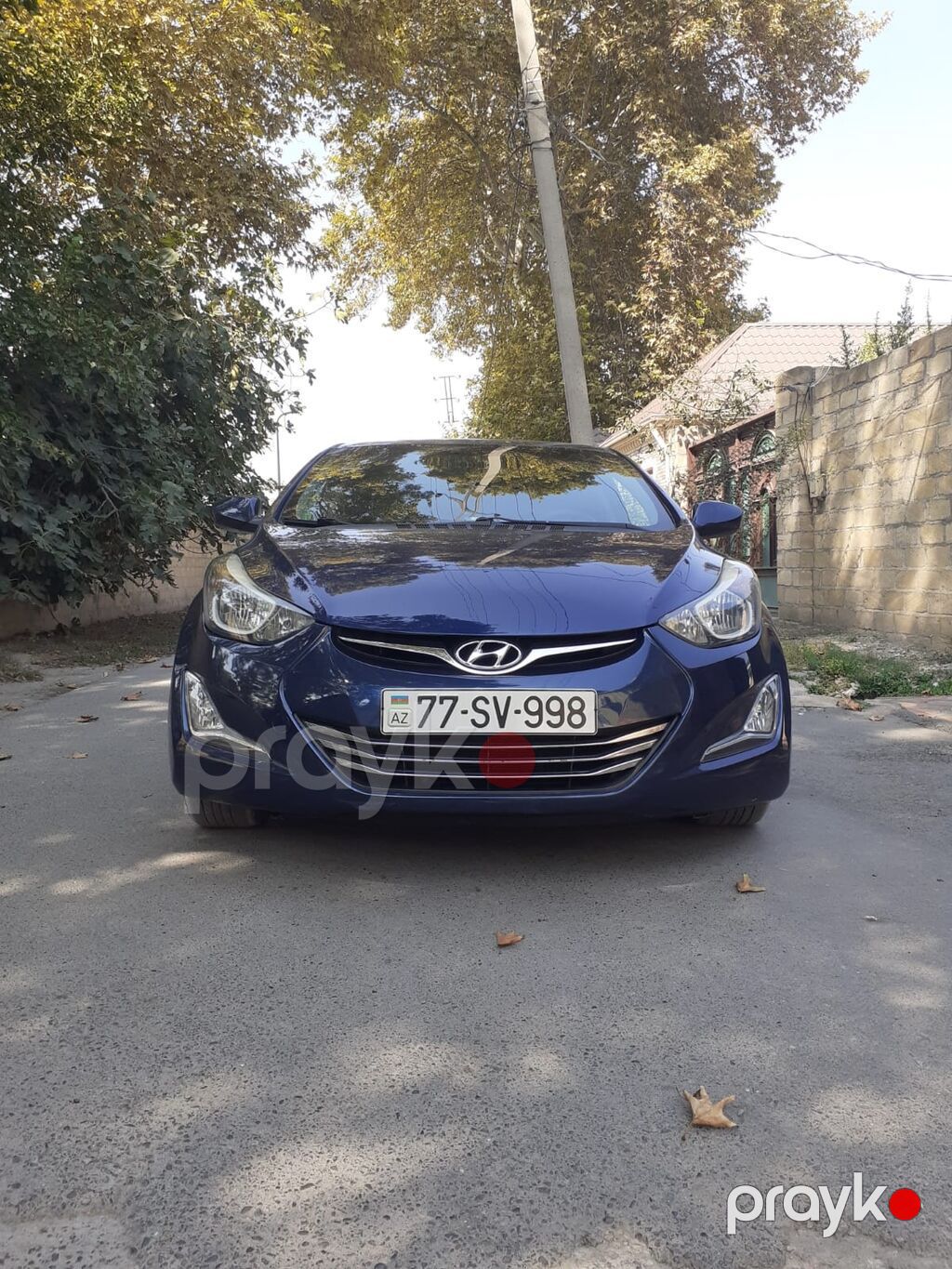 Hyundai Elantra: 1.8 l 2014 il Sedan — Avtomobillər, Bərdə (6)