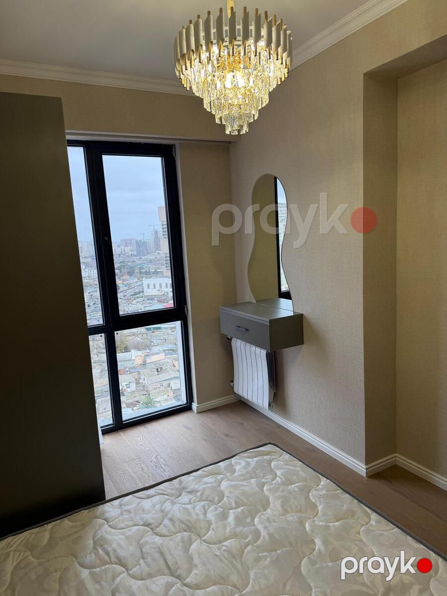 İcarəyə verilir 3 otaqlı yeni tikili 80 m² — Mənzil, Bakı (9)