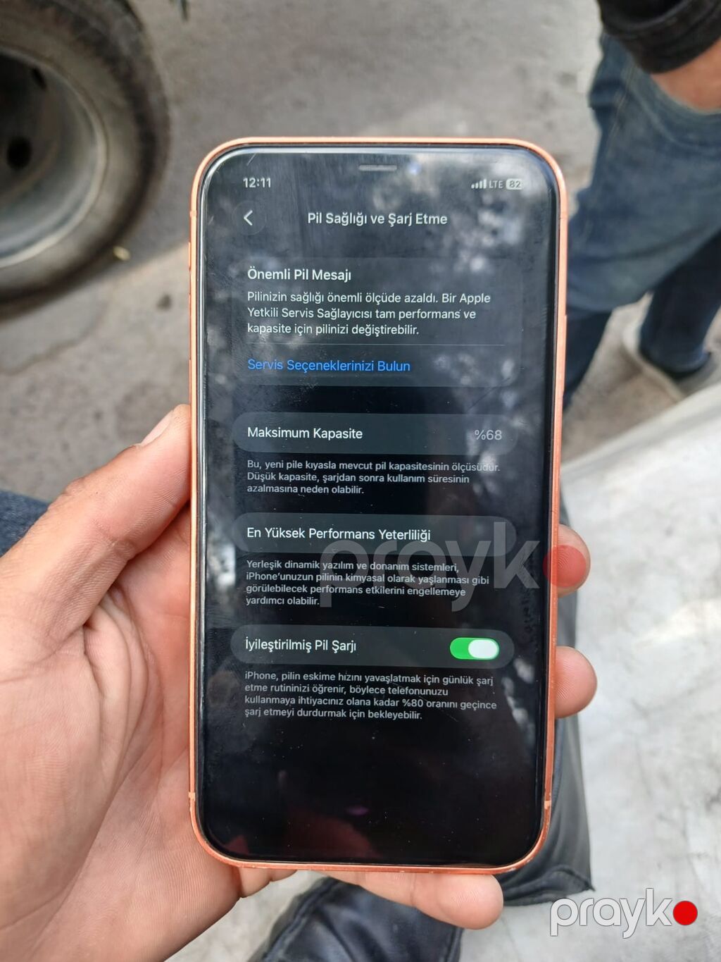 IPhone 11, 64 GB, Narıncı, Simsiz şarj, Face ID — Apple iPhone, Digah (6)
