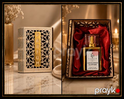 Etirium Parfum 212 Vip Rose qadınlar üçün Extrait De Parfum 50 ml — Bakı