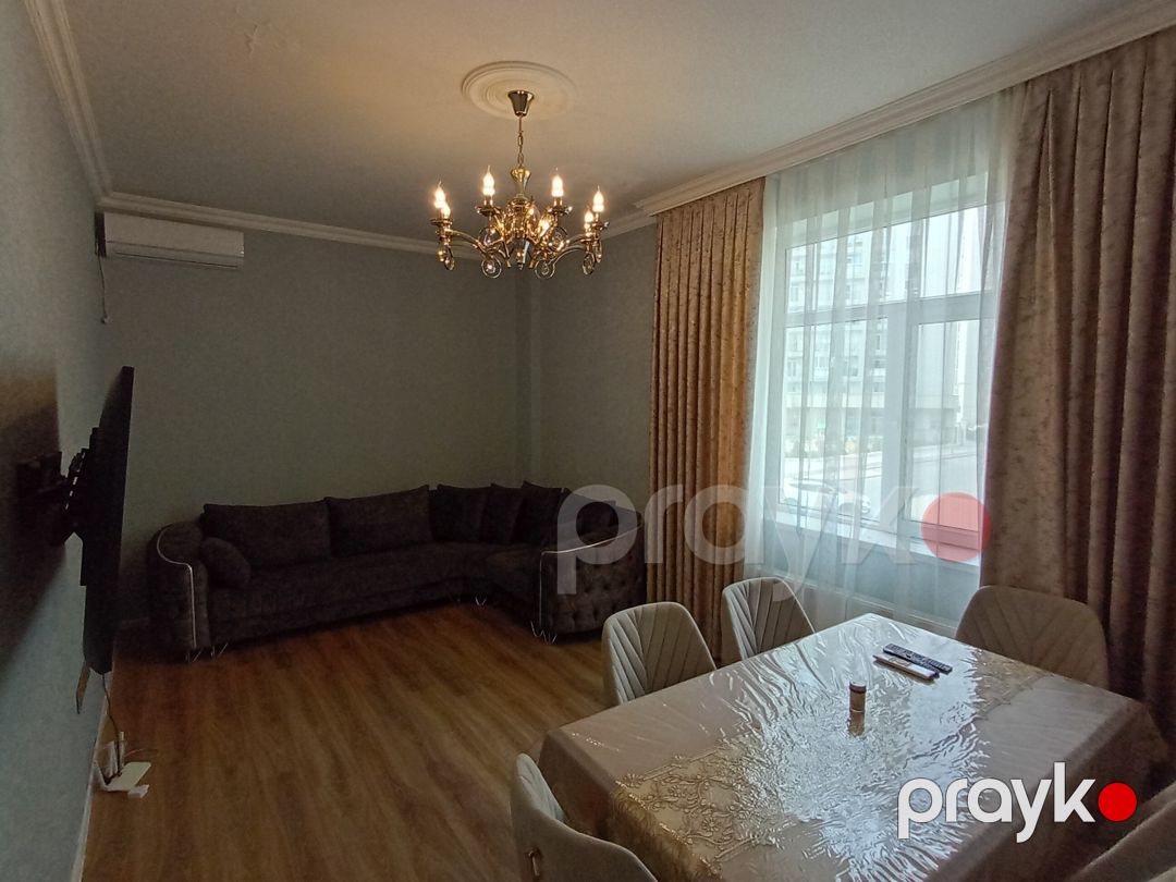 3-otaqlı yeni tikili kirayə verilir, Abbas Mirzə Şərifzadə küç., 85 m² — Mənzil, Bakı (2)