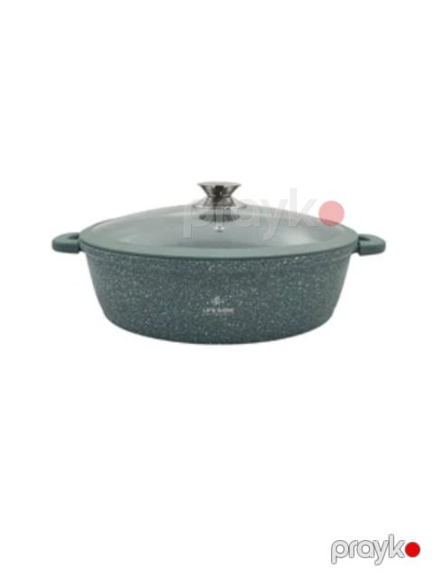 Böyük tava YM-7562019, 40 sm, qalın qranit, yaşıl - YM-7562019 — Bakı