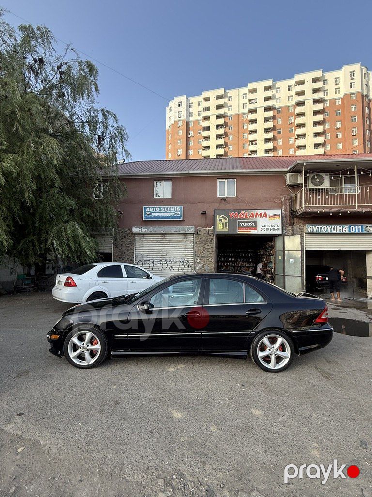 Mercedes C 230, 2.5 L, 2005 il, 350 000 km — Avtomobillər, Bakı (8)