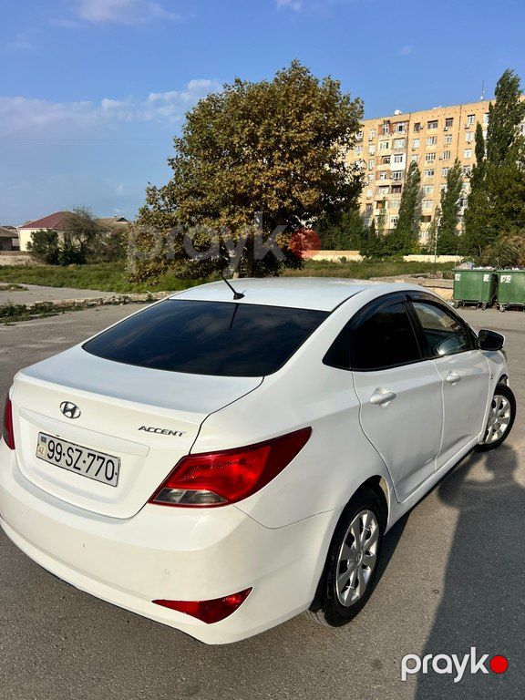 Hyundai Accent, 1.6 L, 2014 il, 137 000 km — Avtomobillər, Bakı (5)