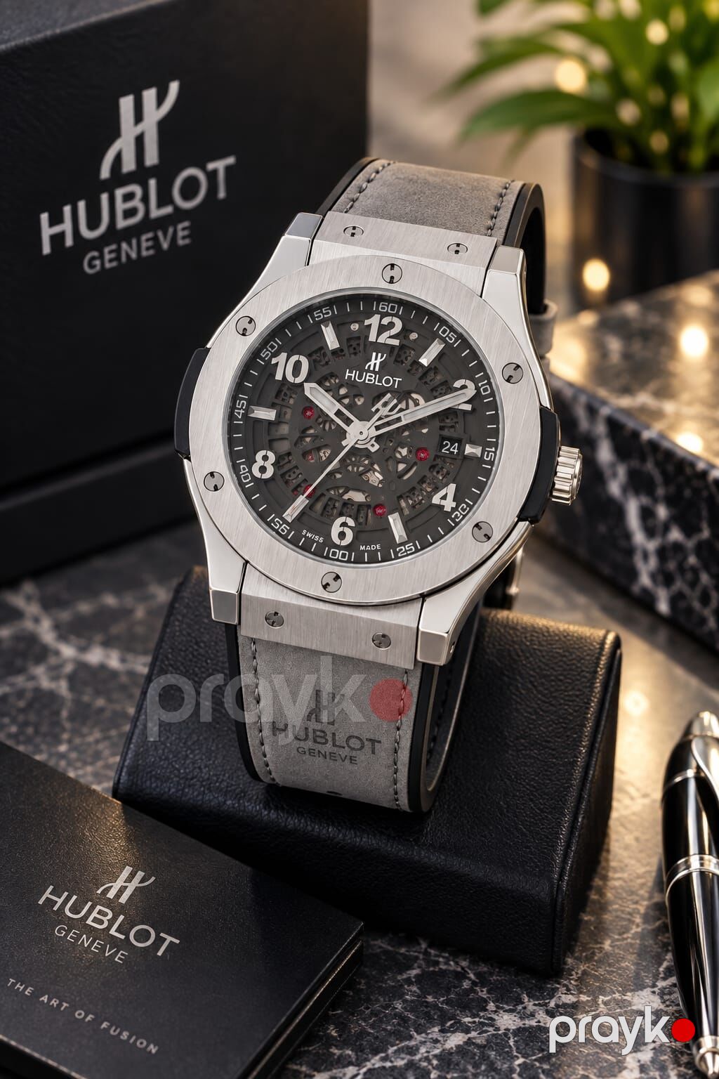Yeni, Qol saatı, Hublot, rəng - Qara — Qol saatları, Bakı (5)