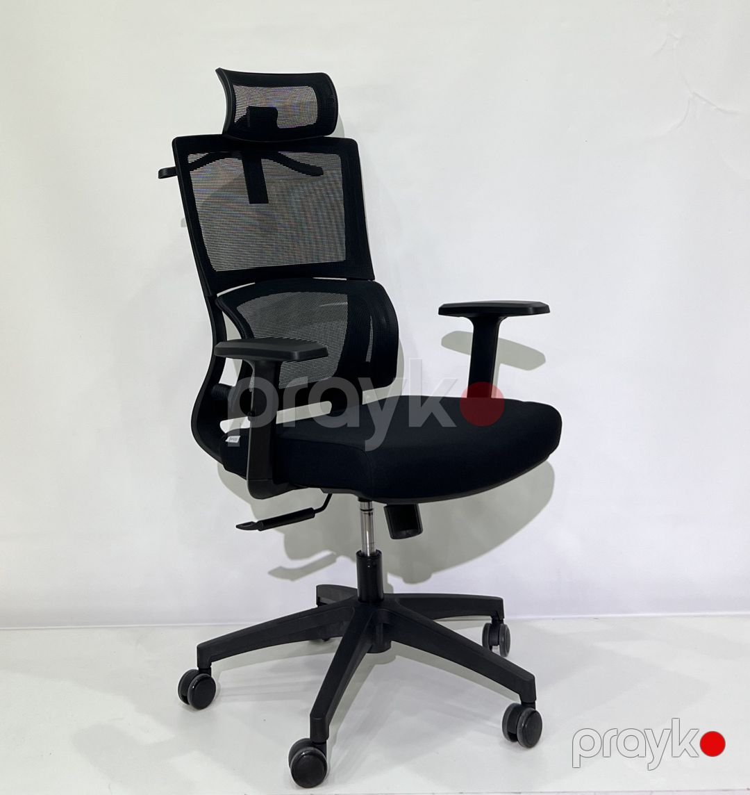 Ofis üçün kreslo Barizza Soffe, qara — Mallar, Bakı (2)