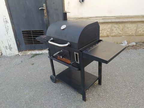 Kömür ilə işləyən bağ manqalı/grill - Material: qalın polad korpus — Grills and accessories
