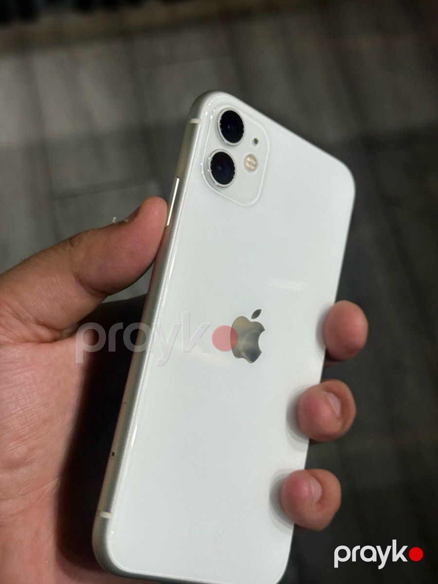 Apple iPhone 11 White 64GB/4GB — Smartfonlar, Bakı (6)