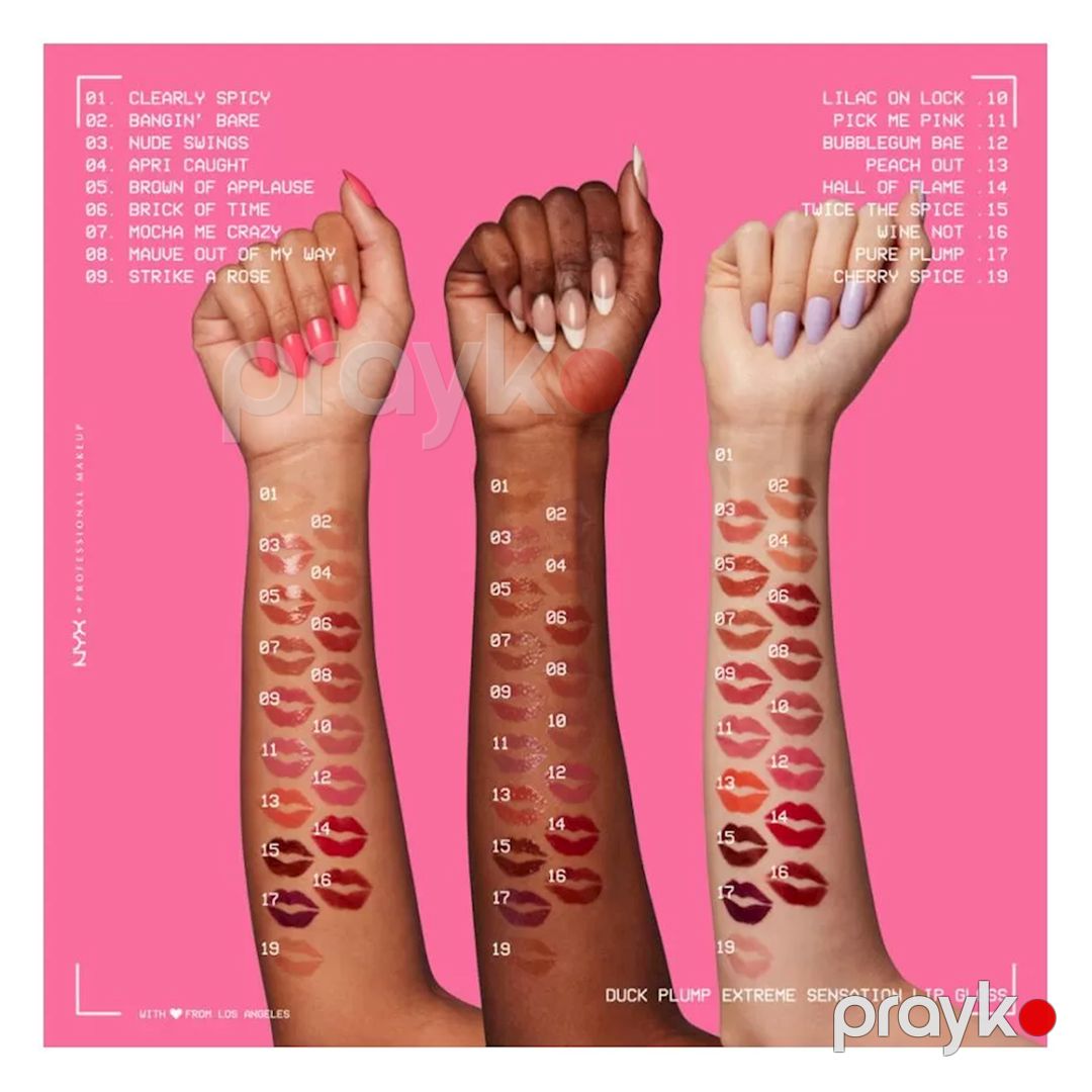 Dodaq üçün parıldadıcı NYX Professional Makeup Duck Plump 02 Bangin Bare 6.8 ml — Mallar, Bakı (2)