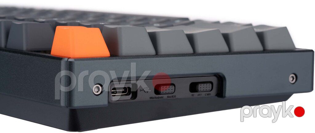 Klaviatura "Keychron K8 Aluminum Frame 87 keys, Gateron Red, Hot-Swap, RGB K8J1 Keychron — Periferik cihazlar, Bakı (6)
