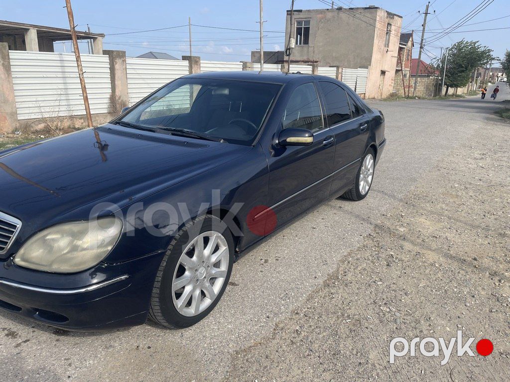 Mercedes S 320, 3.2 L, 1998 il, 440 000 km — Avtomobillər, Bakı (4)