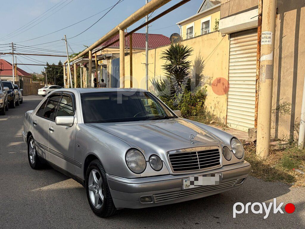 Mercedes E 240, 2.4 L, 1997 il, 230 000 km — Avtomobillər, Bakı (3)