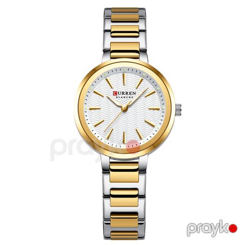 Qadın qol saatı Curren 9109 Gold/White — Bakı