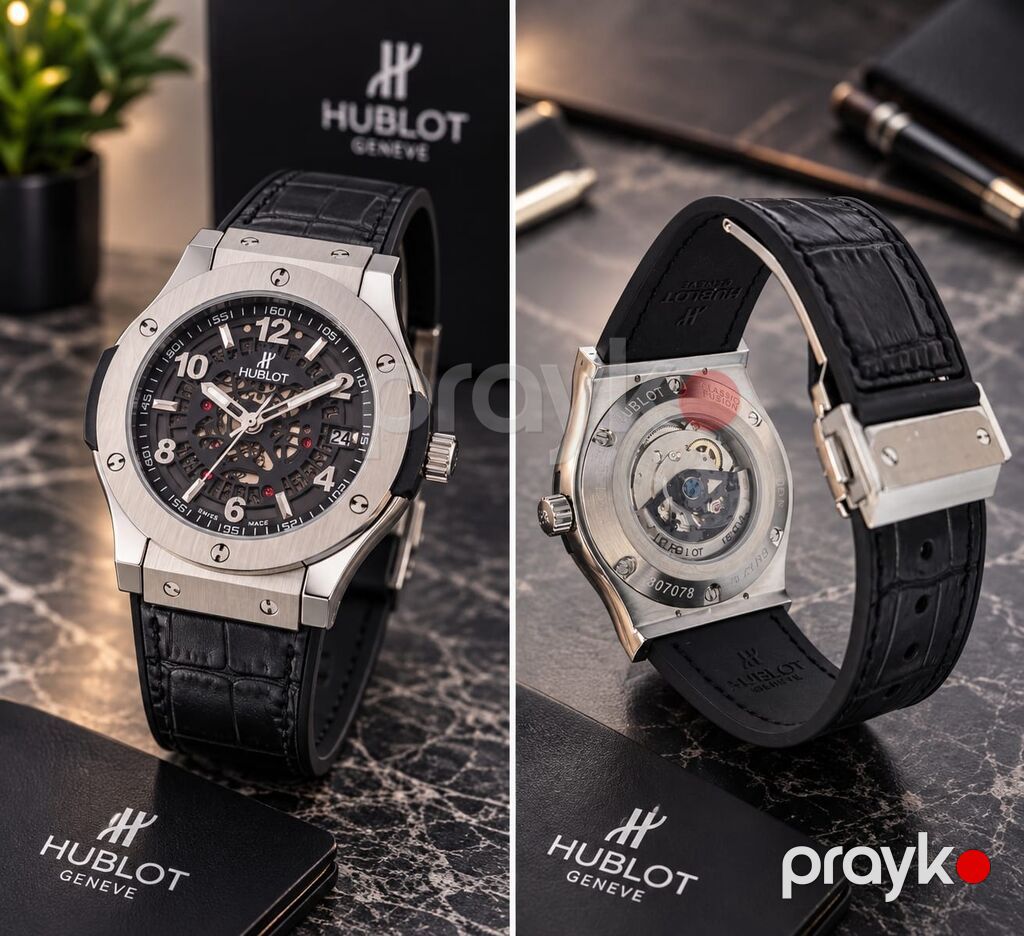 Yeni, Qol saatı, Hublot, rəng - Qara — Qol saatları, Bakı (4)