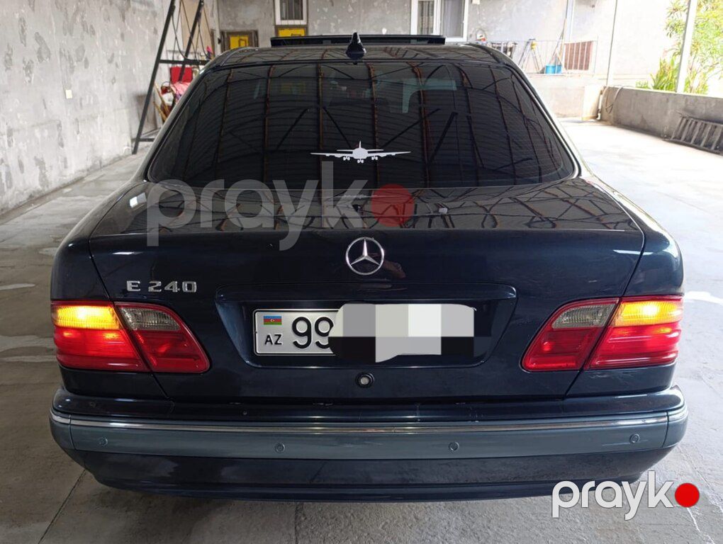 Mercedes E 240, 2.4 L, 2000 il, 163 352 km — Avtomobillər, Göyçay (2)