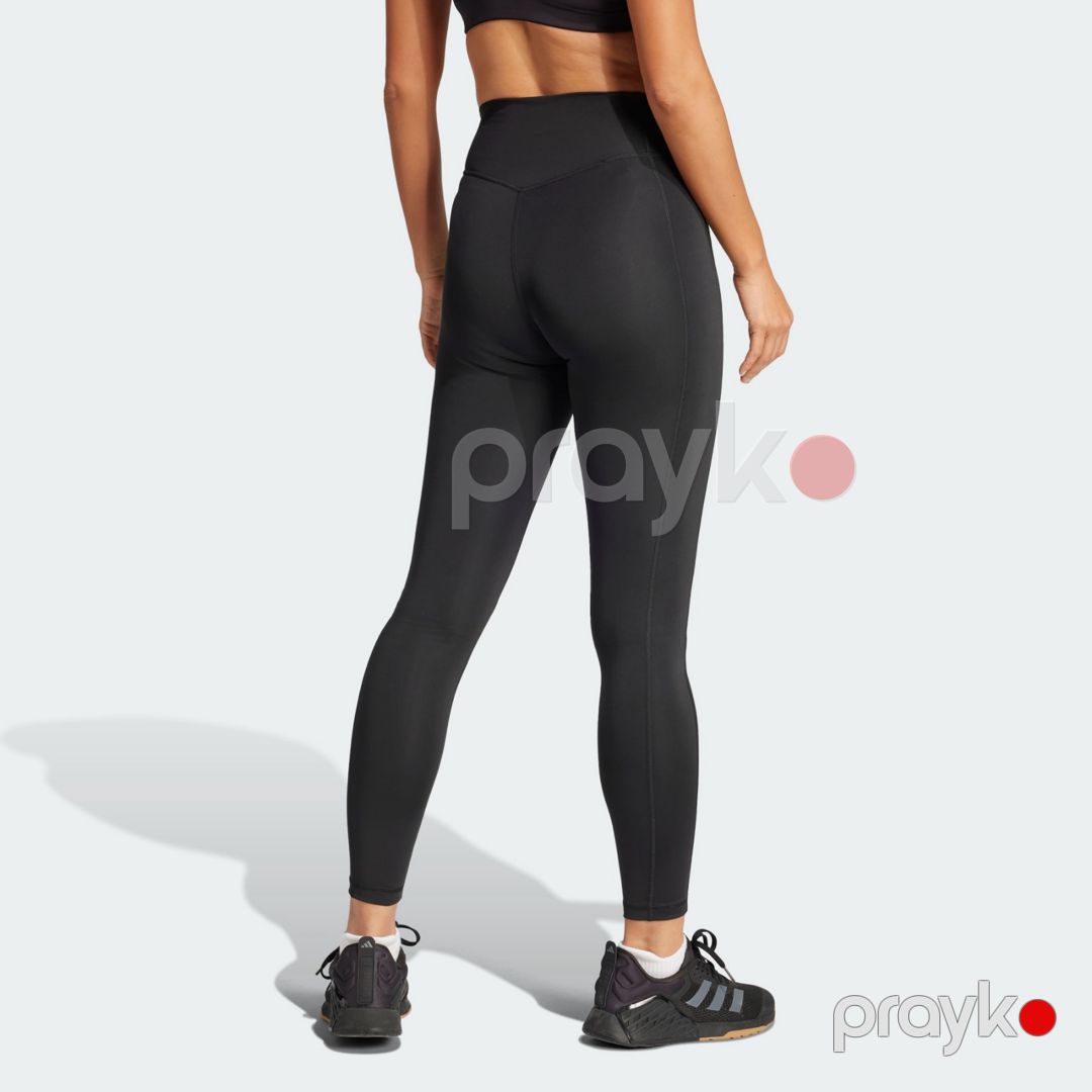 Qadınlar üçün leqqins Adidas Optime Stash 7/8 L JM3067, qara, poliester/elastan, ölçü XS — Mallar, Bakı (3)