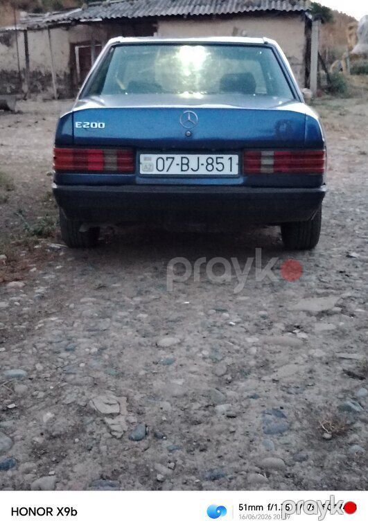Mercedes 190, 2.0 L, 1988 il, 616 000 km — Avtomobillər, Cəlilabad (4)