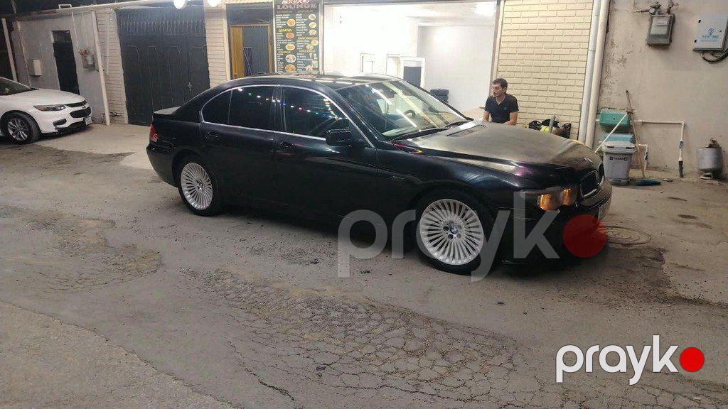BMW 745, 4.4 L, 2002 il, 350 000 km — Avtomobillər, Bakı (4)