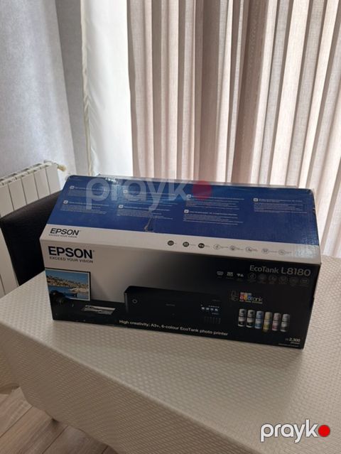 Epson EcoTank L8180 – 6 rəngli A3+ foto printer Xüsusiyyətlər: - Çap — Novxanı