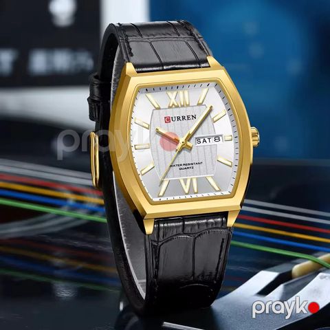 Qol saatı kişilər üçün Curren 8478 Black/Silver/Gold — Bakı