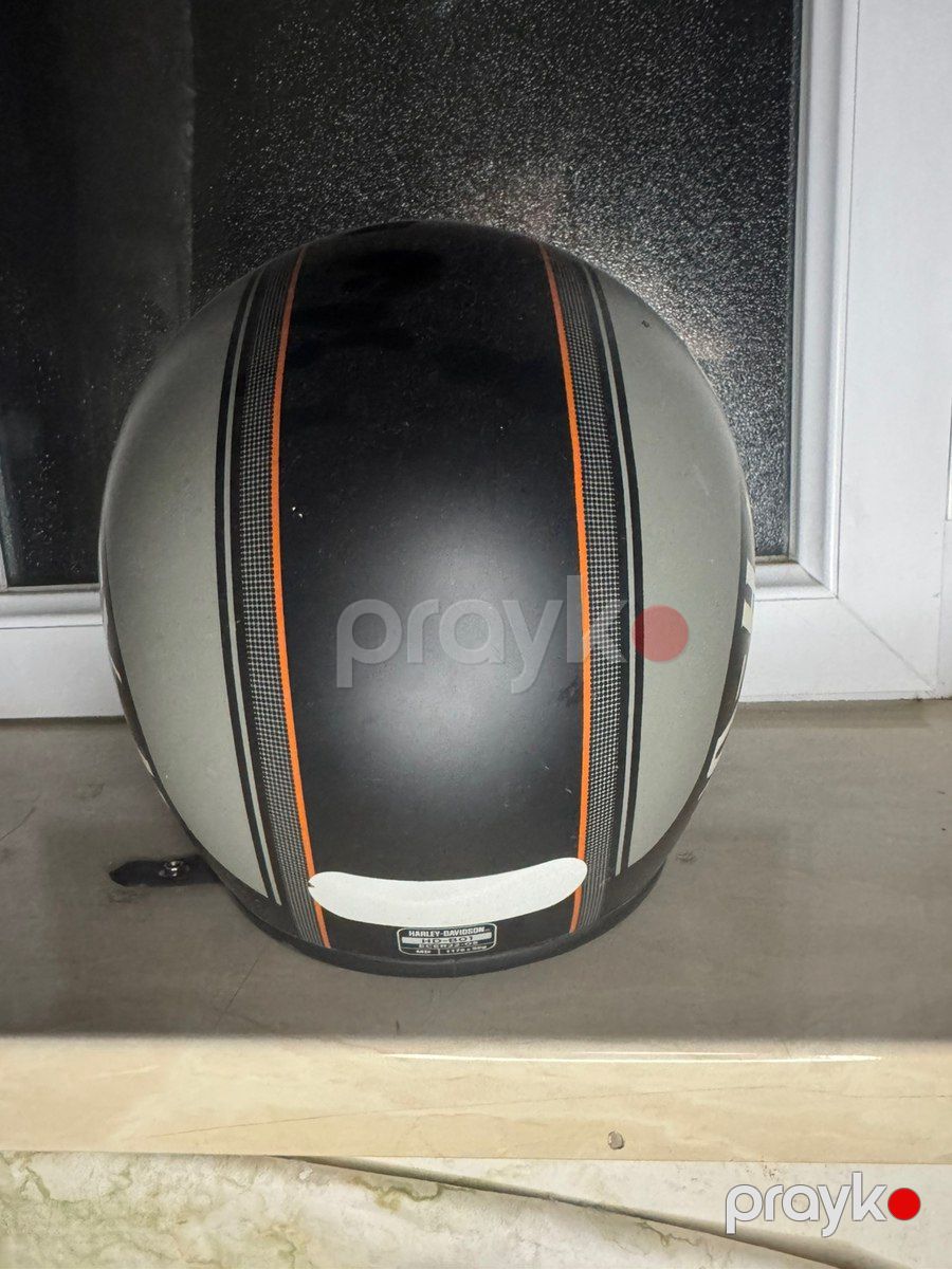 Harley-Davidson Bell Grey Star Retro 3/4 — Ehtiyat hissələri və aksesuarlar, Bakı (3)