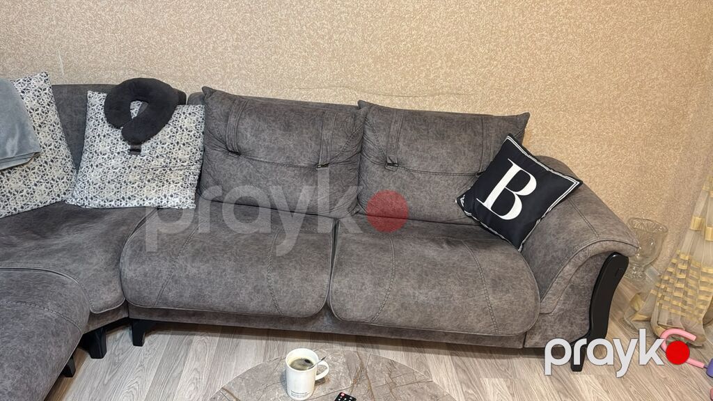Künc divan, İşlənmiş, Açılan, Bazalı, Parça — Divanlər, Bakı (2)