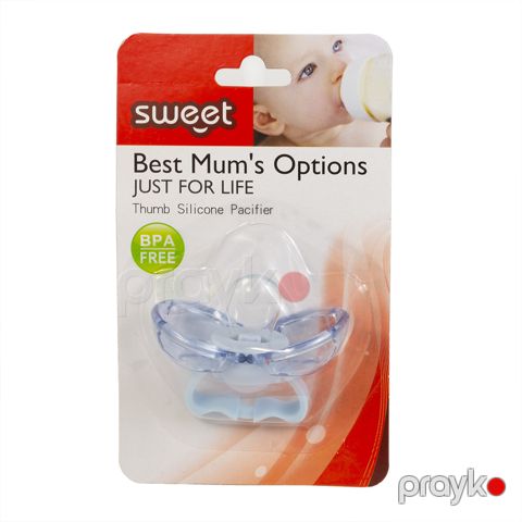 Körpələr üçün kəsik əmzik mavi, özü bağlanan, Baby Land — Bakı