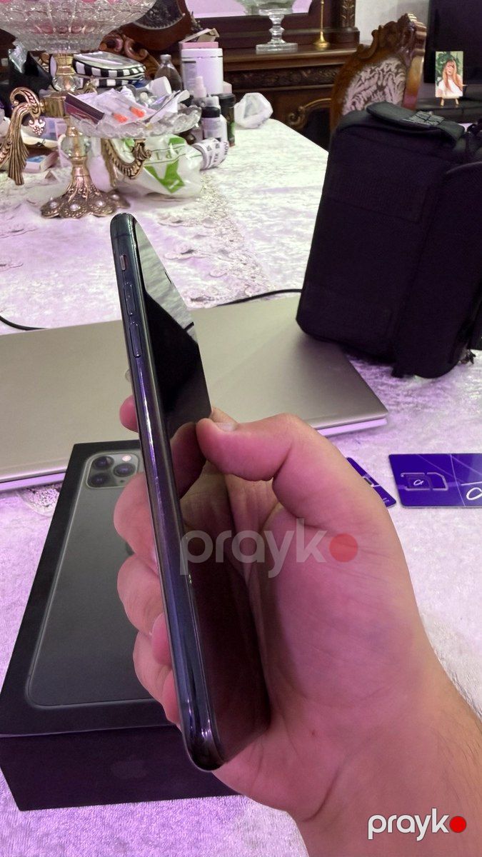 Apple iPhone 11 Pro Max Midnight Green 256GB/4GB — Smartfonlar, Bakı (3)