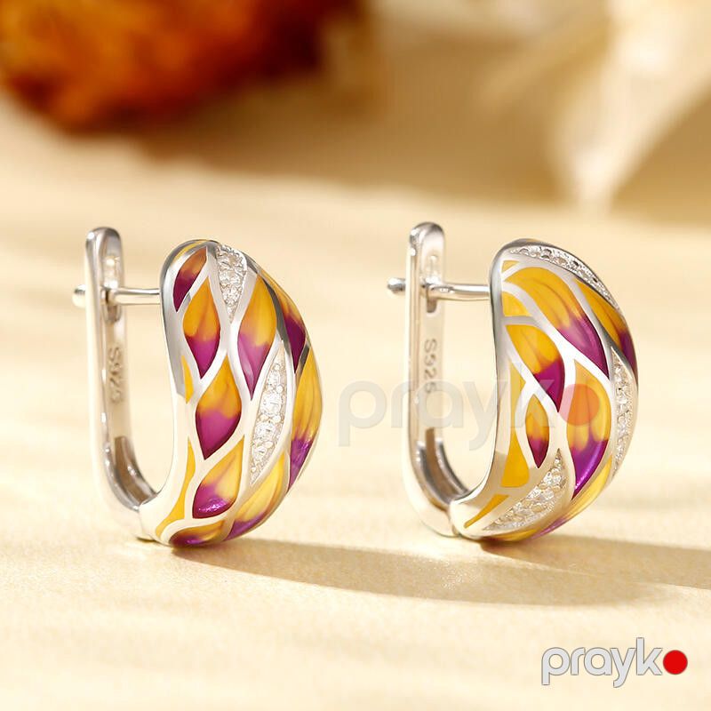Qadınlar üçün sırğa GC578, gümüş 925 əyar — Mallar, Bakı (2)