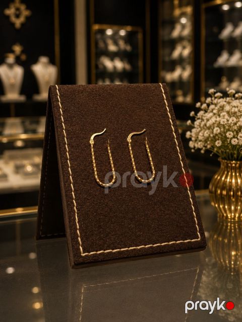 Qadın sırğaları VJ715657, qızıl 585 əyar — Bakı