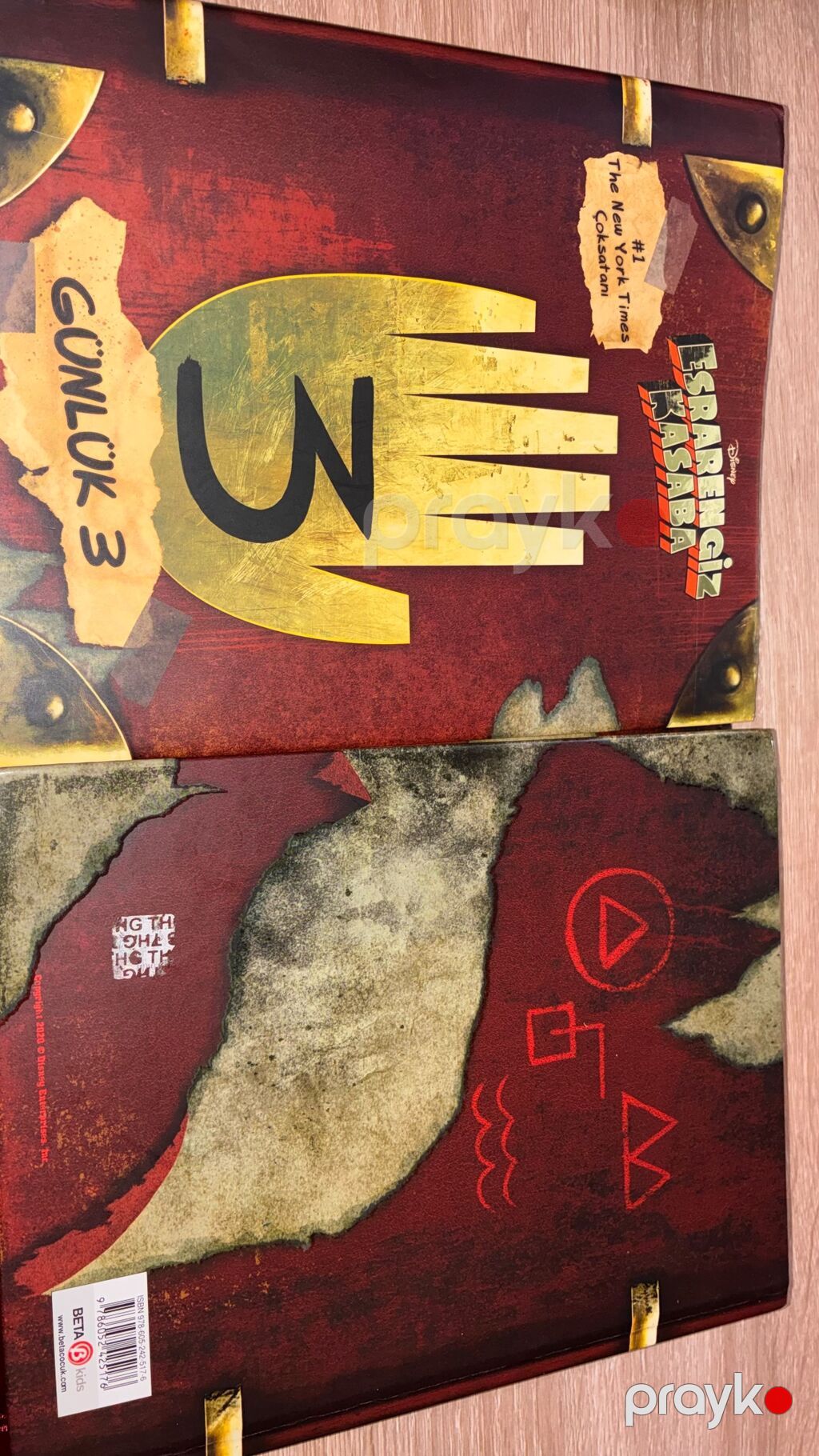 Məhsul: “Esrarengiz Kasaba – Günlük 3” (Disney Gravity Falls Journal — Digər, Bakı (3)
