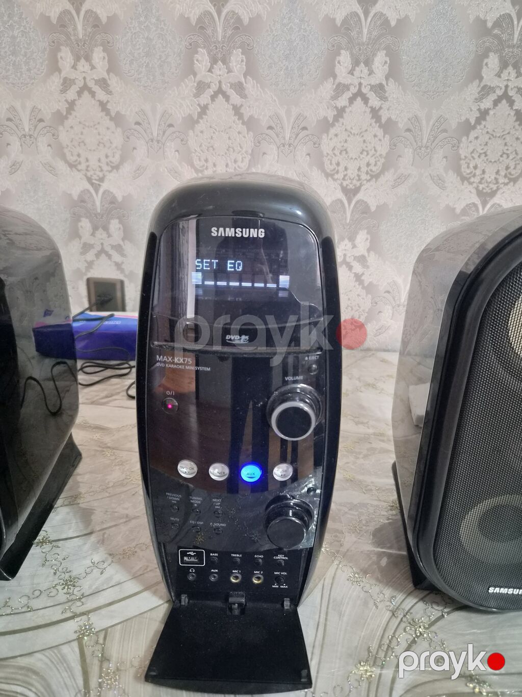 Samsung MAX-KX75 DVD Karaoke Mini System - Komplekt: mərkəzi blok + — Akustik sistemlər, Bakı (3)