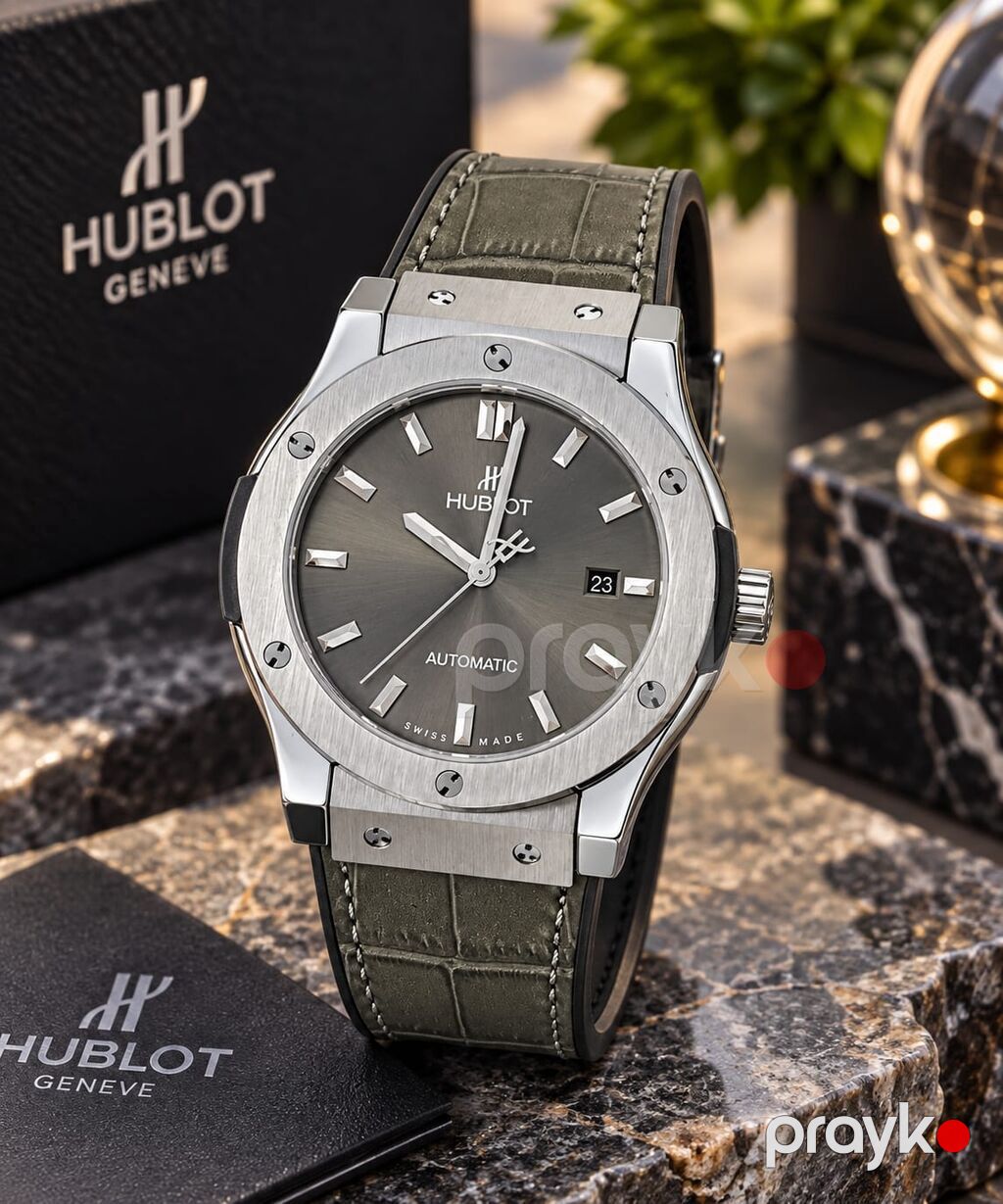 Yeni, Qol saatı, Hublot, rəng - Yaşıl — Qol saatları, Bakı (5)