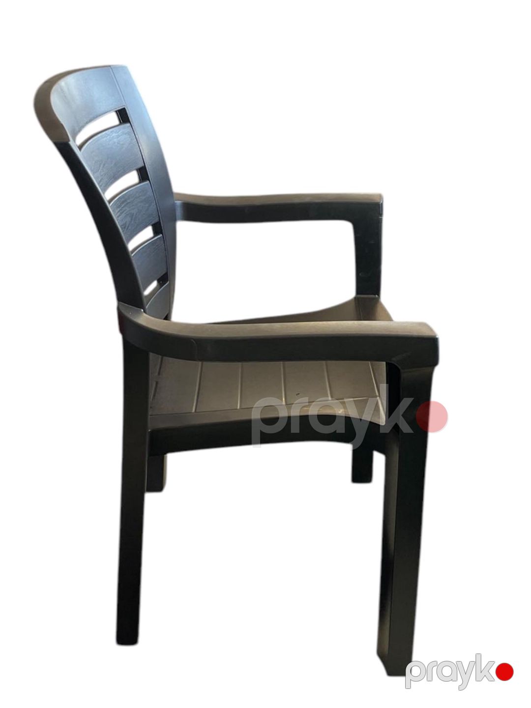 Bağ üçün stul Holiday MBL-6031-1, plastik, tünd qəhvəyi, 58x90 sm — Mallar, Bakı (3)