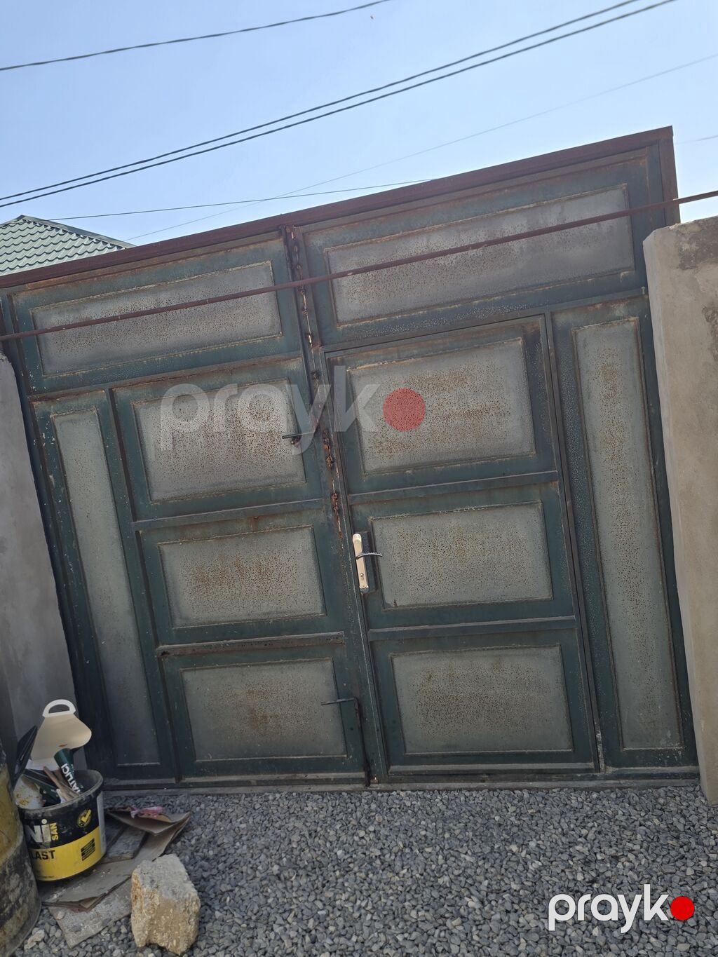 Dəmir darvaza (ikiqanadlı) 3 metir hudrü 2.60 içeri açlan - Material — Pəncərələr, qapılar, balkonlar, Digah (2)