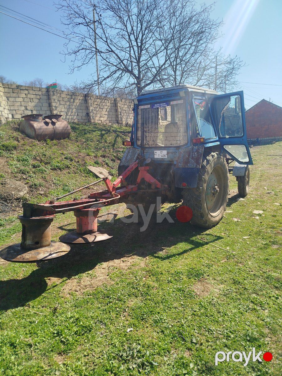 Traktor Belarus MTZ-80, 1990 il — Aqro texnikası, Şabran (5)