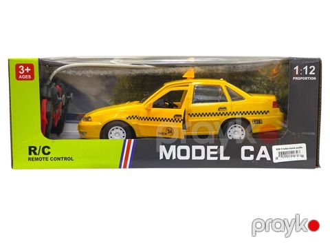 Radio ilə idarə olunan avtomobil Taxi M6684, 3 yaşdan, sarı — Bakı