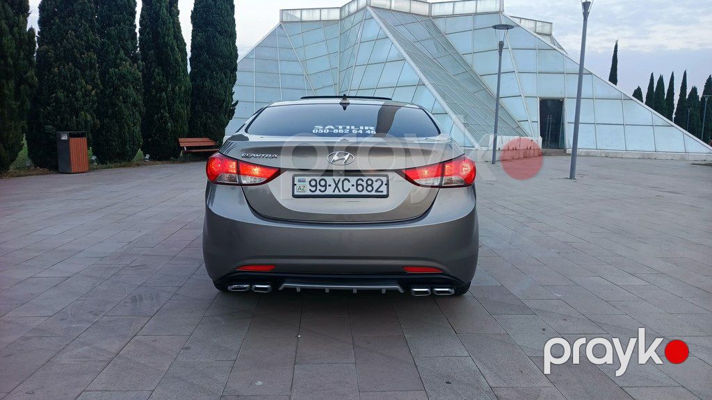 Hyundai Elantra, 1.8 L, 2010 il, 250 000 km — Avtomobillər, Şəmkir (7)