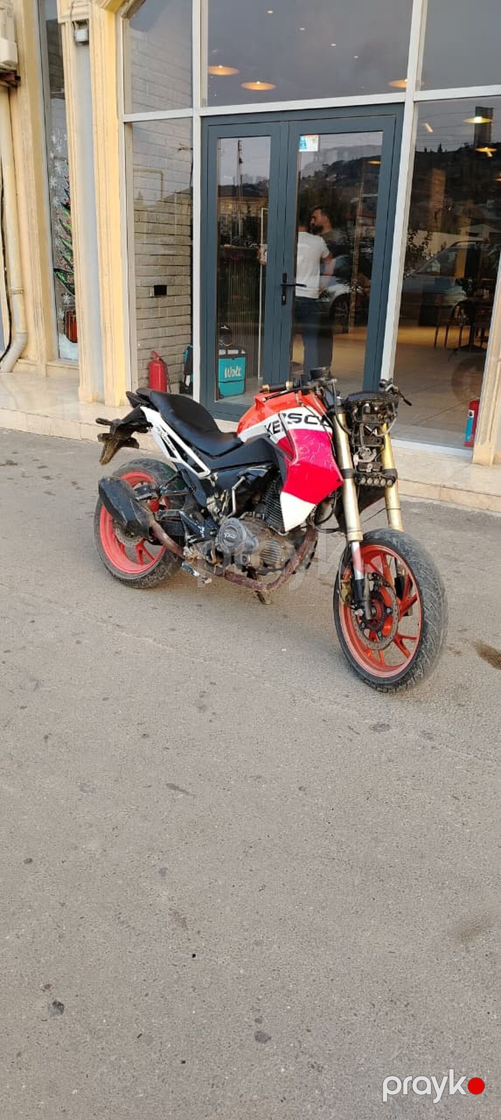 Kepsol satılır prablemsiz mator dəyişilib s150 matoru üstünə qoyulub — Motosikletlər, Bakı (2)