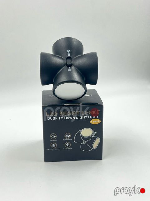 Gecə lampası JS10016, plastik, qara — Bakı